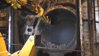 Furnace Demolition with a Brokk B800 [upl. by Solenne]