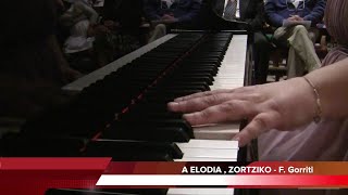 Raquel del Val Plays Zortzico by Felipe Gorriti [upl. by Jacquenetta]