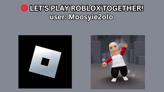 🔴 PLAYING RANDOM GAMES  PLAY ROBLOX WITH ME [upl. by Luella518]