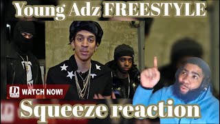 Young Adz  Freestyle  Reaction [upl. by Anomer]