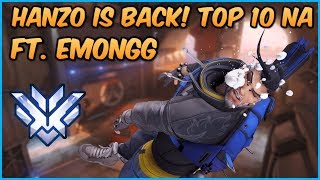 HANZO IS META AGAIN EmonGG x Samito Crazy Strats Overwatch Top 500 [upl. by Bencion]