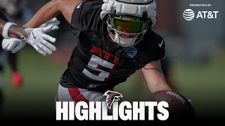 Highlights  Atlanta Falcons aim higher l 2024 ATampT Training Camp  NFL [upl. by Ehudd]