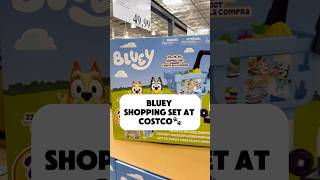 New Costco Find Bluey Shopping Set with 26 Accessories‼️costco bluey [upl. by Cheke]