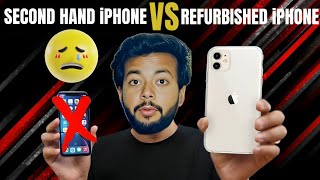 Refurbished iPhone Or Second Hand iPhone  which One is good For you 🤔 [upl. by Cleodel754]