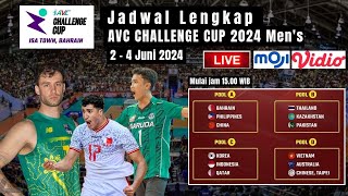 Jadwal Lengkap AVC Challenge Cup 2024  Laga Awal Timnas voli putra Indonesia lawan Korea Selatan [upl. by Clerissa615]