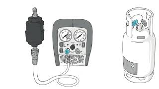 Te Muestro mi manera de Como Recuperar Gas Refrigerante de Un Equipo de Aire Acondicionado [upl. by Harad]