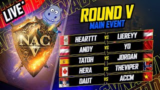 NAC 5 Main event  Round 5 [upl. by Ydnat131]