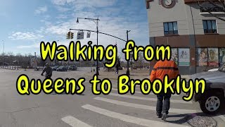 ⁴ᴷ Walking Tour of Queens amp Brooklyn NYC  Grand AvenueGrand Street from Elmhurst to Williamsburg [upl. by Ennair]