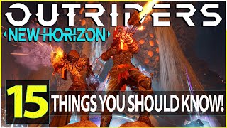 OUTRIDERS  MASSIVE CONTENT UPDATE  NEW HORIZON First Impressions And Breakdown [upl. by Nodrog]