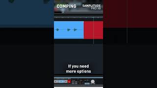 Samplitude Pro X8 Comping explained music samplitude mixing [upl. by Farrand]