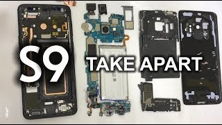 Samsung Galaxy S9 Complete Take Apart  LCD Screen Back Cover amp Battery [upl. by Xanthe533]