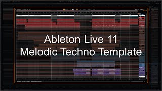 Melodic Techno Ableton Live Template  Nuit [upl. by Maxantia]