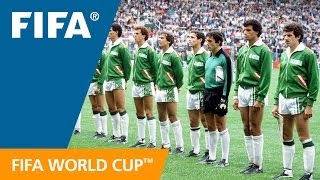 Germany 12 Algeria  1982 World Cup  Match Highlights [upl. by Lymann]