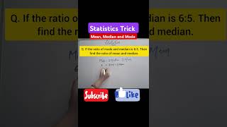 Mean Median Mode Tricks and Shortcuts 🎯 Statistics 💯 Solve in seconds 🔏 Previous Year Question 🔥 yt [upl. by Gaile73]