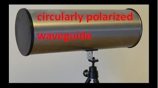 2 4GHz Waveguide with Circular Polarization [upl. by Cuttler]