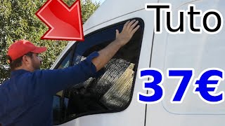 Comment installer des déflecteurs dair sur Renault Master II Tutoriel [upl. by Ruperto]