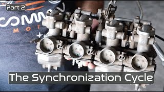 Vacuum Synching Your Vintage Honda 4Cylinder Motorcycle Carbs  pt2  CB350F CB400F CB550 CB750 [upl. by Reiss]