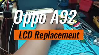 Oppo A92 LCD Replacement [upl. by Evvie]