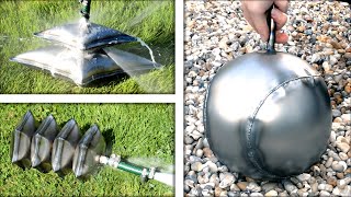 Inflating Metal  Hydroforming Experiments Compilation [upl. by Auahsoj921]