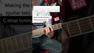 BFMV  Waking the demon guitar tab [upl. by Atsedom]