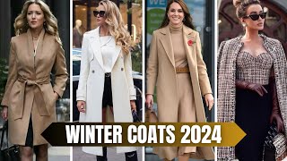 Winter Coats 2024  Winter Coats for Women  Winter Coat Trends 2024 [upl. by Hoban47]