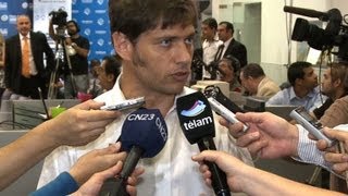 Kicillof quotSe han batido records de adjudicación de créditosquot [upl. by Melburn]