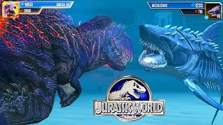 Omega 09 Boss vs Megalodon  Tournament  Jurassic World The game [upl. by Thormora198]