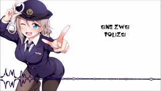 EINS ZWEI POLIZEI  LYRICS SKALI65 [upl. by Eseenaj]