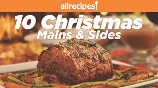 10 Easy Christmas Dinner and Side Dish Recipes  Allrecipes [upl. by Siwel]