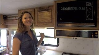 RV Renovations Motorhome Kitchen Renovation part 1 [upl. by Hazeefah145]