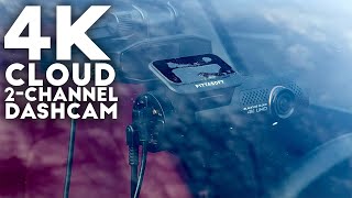 BlackVue DR900X2CH Plus 4K UHD Cloud Dashcam with Sample Footage [upl. by Diella]