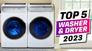 Top 5 Best Washer And Dryers You can Buy Right Now 2023 [upl. by Aibara]