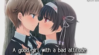 ✧Nightcore  Bad Word lyrics [upl. by Laemsi]