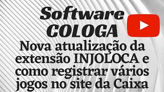 Nova atualização da extensão INJOLOCA e como registrar vários jogos no site da Loterias da Caixa [upl. by Yldarb]