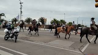 Desfile en AV Gorlero Punta del Este [upl. by Leamsi]