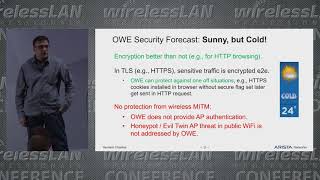 WPA3 OWE and DPP  Hemant Chaskar  WLPC Phoenix 2019 [upl. by Shawn]