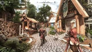 A bit of Whiterun in Skyrim [upl. by Burrows539]