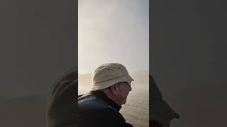 Foggy morning out on the lake fishing yellowbellyfishing freshwaterfishing [upl. by Mungovan577]