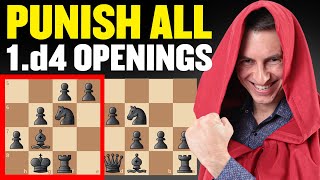 The Only Opening You Need As Black Against ALL 1d4 Openings [upl. by Chin]