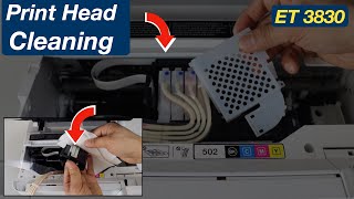 Epson ET 3830 Printhead Cleaning Manually [upl. by Edwina]