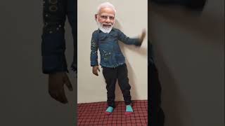 Modi ji ka funny dance comedy cartoon dehati Bhojpuriya song [upl. by Colston935]