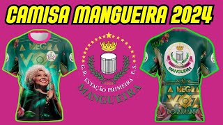 CAMISA DA MANGUEIRA CARNAVAL 2024  Camisa Camiseta Estação Primeira D Carnaval Enredo Mangueira [upl. by Ilohcin]