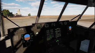 C 130 Hercules Start Taxi Takeoff Autopilot Ver2 [upl. by Yee794]