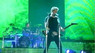 Nickelback  This Means War Live  Manchester Arena UK 2012 [upl. by Aisanat422]