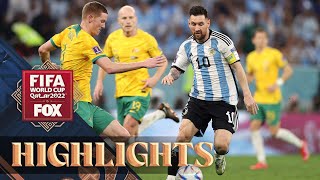 Argentina vs Australia Highlights  2022 FIFA World Cup  Round of 16 [upl. by Odericus554]