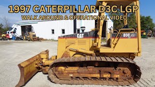 1997 Caterpillar D3C LGP Series III Walk Around amp Operational 24900 [upl. by Varhol]