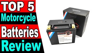 TOP 5 Best Motorcycle Batteries Review 2024 [upl. by Harrison]