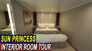 SUN PRINCESS  Interior Room Tour 10218 [upl. by Nwonknu]