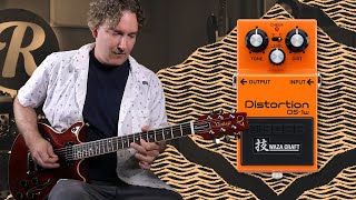 DS1 Gets WazaFied Hear the New Boss DS1W Distortion  Tone Report [upl. by Laehcim]