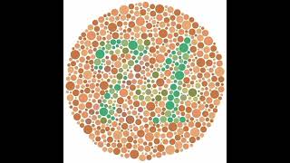 Ishihara test for color blindnesscomment your answer for each slide [upl. by Epperson]